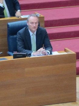 Fabra, En Su Escaño En Las Corts