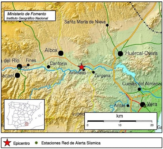 Terremoto En Arboleas