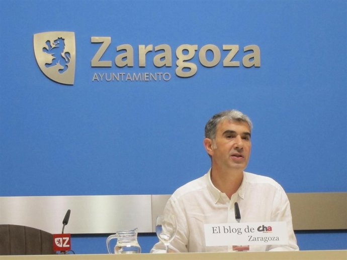 El Protavoz De CHA En El Ayuntamiento De Zaragoza, Juan Martín