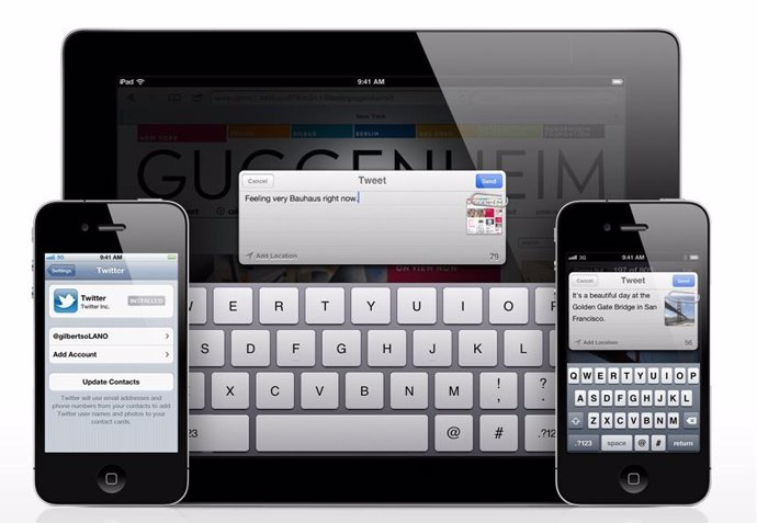 Twitter En Dispositivos Móviles Apple