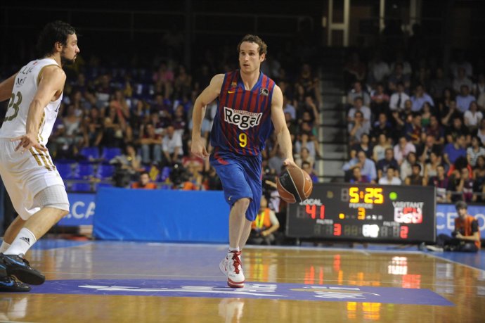 Marcelinho Huertas Sergi Llull Barcelona Real Madrid                