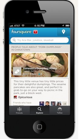 Rediseño Foursquare Para Ios Y Android