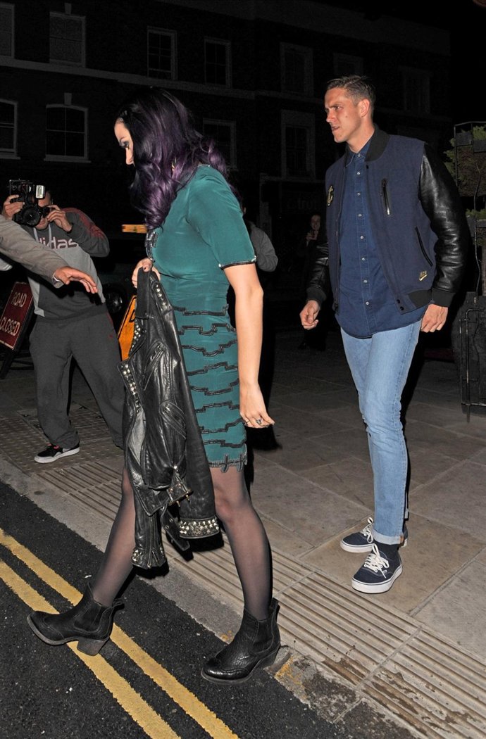 Katy Perry and Robert Ackroyd en Londres