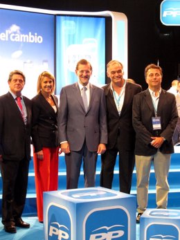 Trillo, Cospedal, Rajoy Y González Pons En La Convención Del PP En Málaga