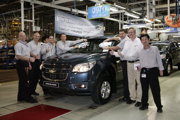 Producción Del Chevrolet Trailblazer En Tailandia