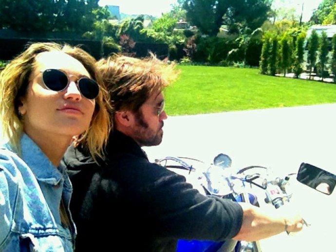 Miley Cyrus y Billy Ray