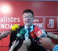 Puig dice que Fabra tiene "la llave de la lavadora" para "limpiar" la Comunitat y le pide "contundencia"