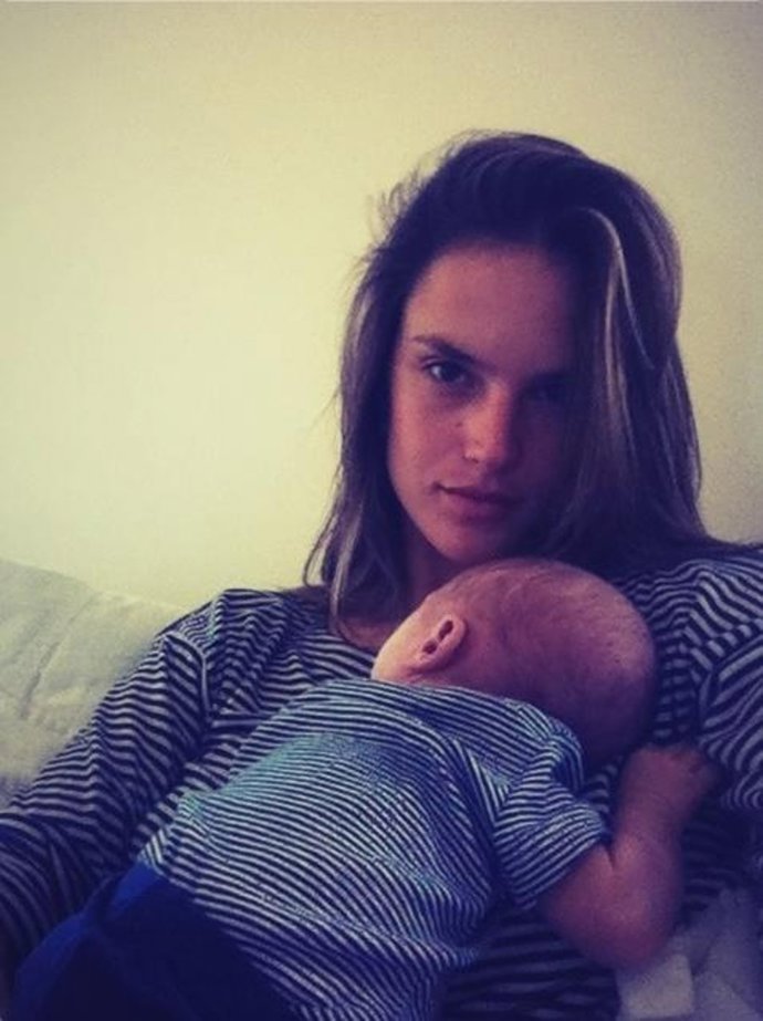 Alessandra Ambrosio y Noah Phoenix