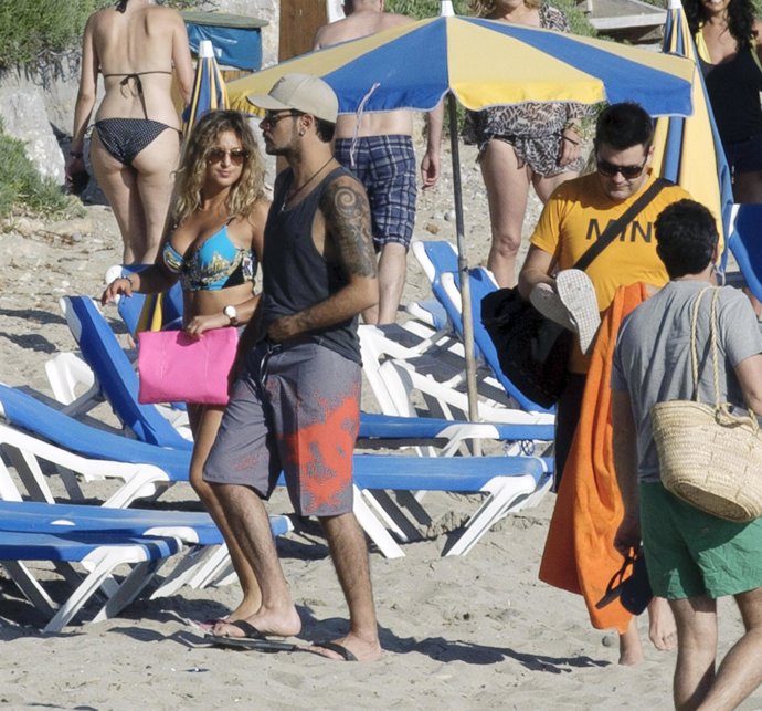Eduardo Cruz disfrutando de sus vacaciones
