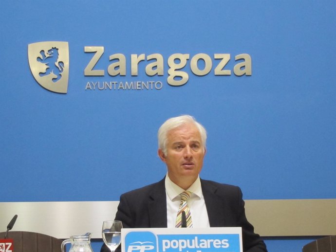 El Portavoz Del PP En El Ayuntamiento De Zaragoza, Eloy Suárez