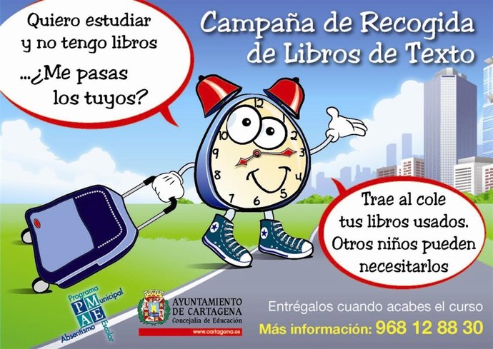 Educación Pone En Marcha La Campaña De Recogida De Libros De Texto Usados 
