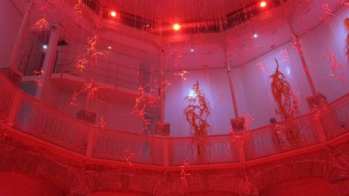 Exposición 'El Séptimo Círculo' De Javier Velasco En La Gallera