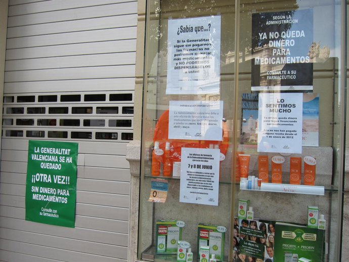 Farmacia Cerrada Por El Cierre Patronal