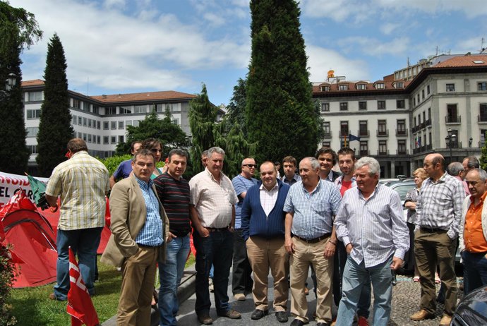 Coordinadores De IU En Las Comarcas Mineras