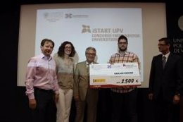 Premiados Del Concurso Istart-UPV Emprendedor Universitario.
