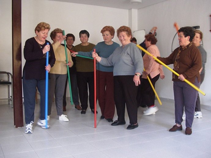 Mayores En Un Centro De Día