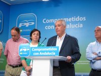 Arenas ve "inevitable y conveniente" reducir el número de políticos en instituciones andaluzas para salir de la crisis
