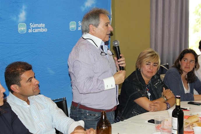 Alfonso Rus Interviene En Un Almuerzo Del PP En Chiva