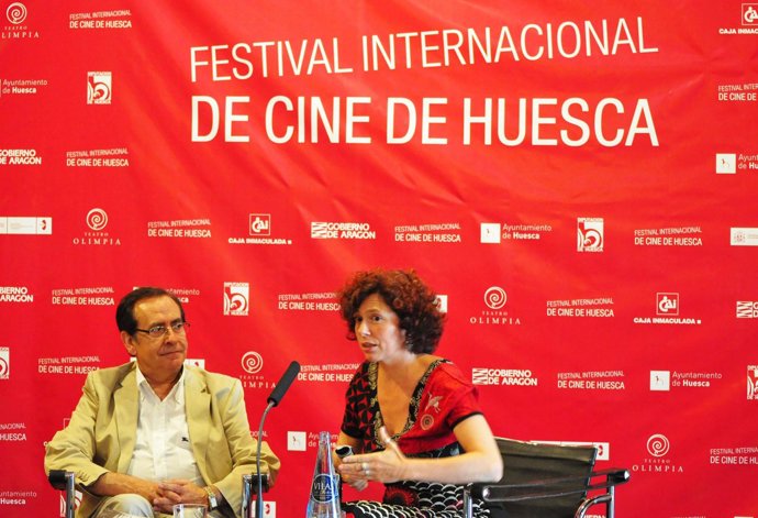 Iciar Bollaín En Rueda De Prensa En El Festival Internacional De Cine De Huesca