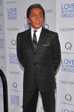 El diseñador Valentino Garavani