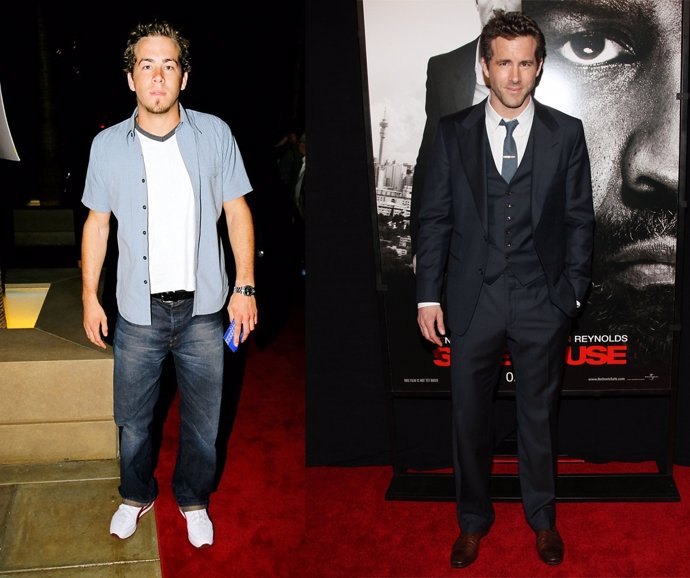 Ryan Reynolds: el antes y el después