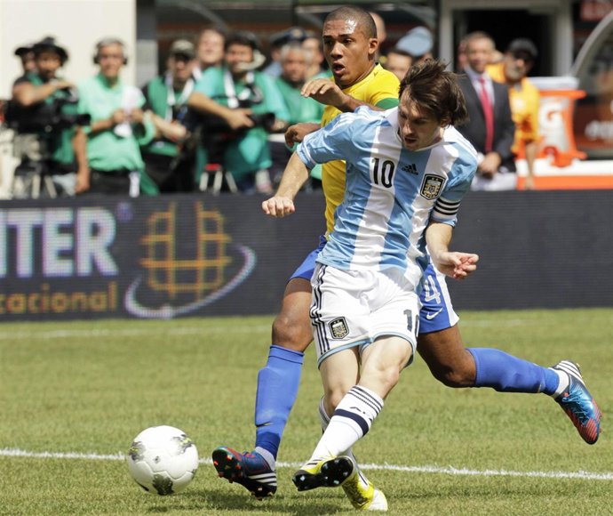 Messi Ante Brasil