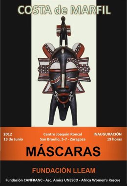 Exposición De Máscaras De Costa De Marfil.