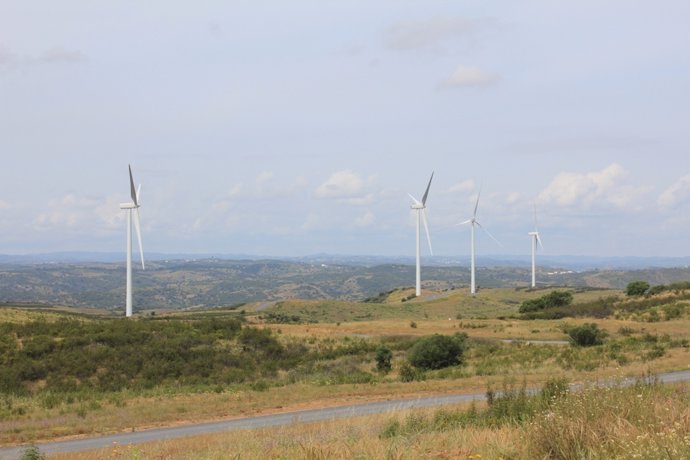 Parque Eólico Montegordo En Ayamonte