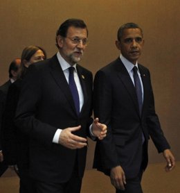 Obama Se Encuentra Con Rajoy En Seúl
