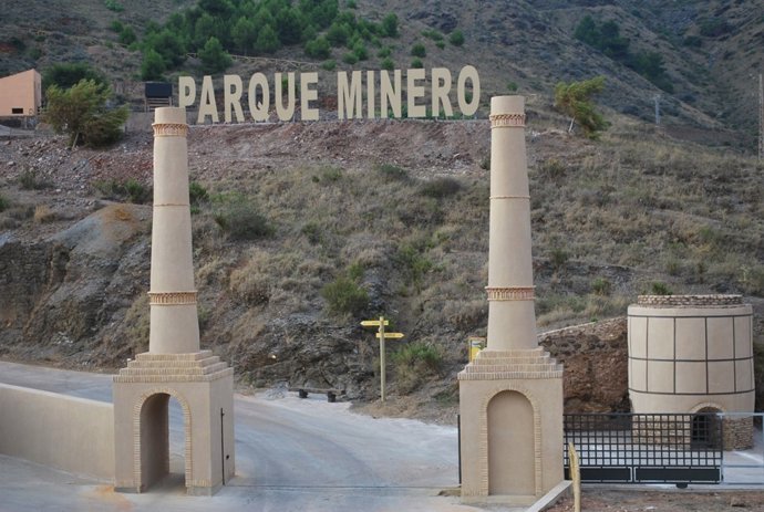 Entrada al parque minero de La Unión
