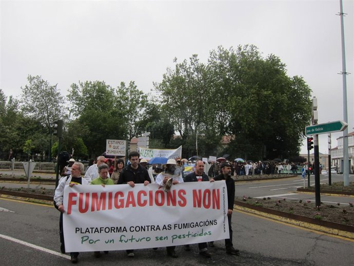 Manifestación En Contra De Las Fumigaciones Aéreas