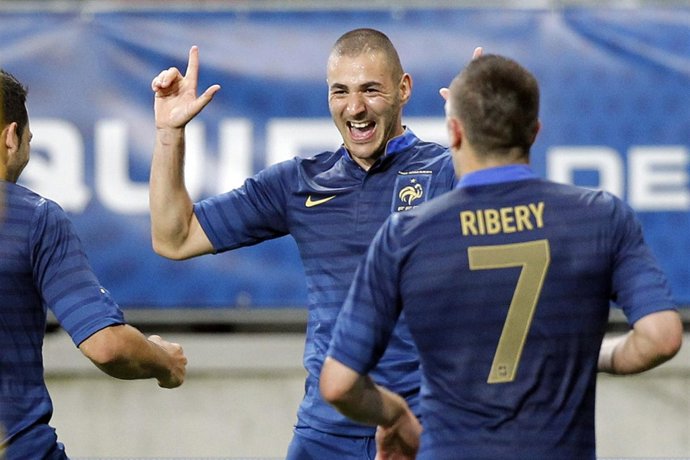 Benzema Y Ribery Con Francia
