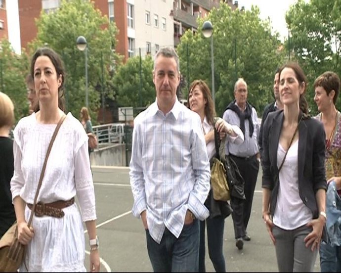  El Presidente Del PNV, Iñigo Urkullu, A Su Llegada A Zarautz (Gipuzkoa)