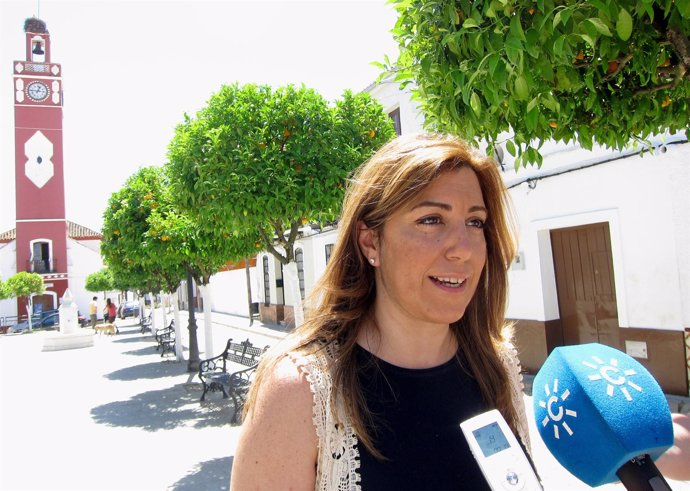 La Consejera De La Presidencia De La Junta De Andalucía, Susana Díaz
