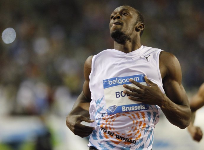 Usain Bolt En Bruselas