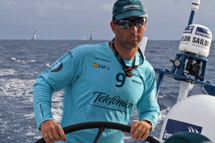 Iker Martinez Team Telefonica Volvo Ocean Race