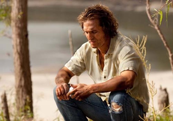 Matthew McConaughey en una escena de Mud