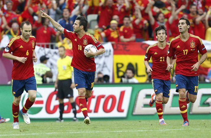 España Empata Con Italia