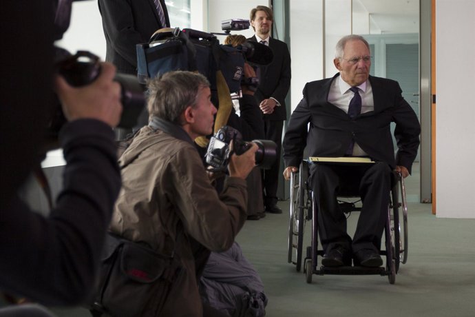 Ministro Alemán De Finanzas, Wolfgang Schaeuble