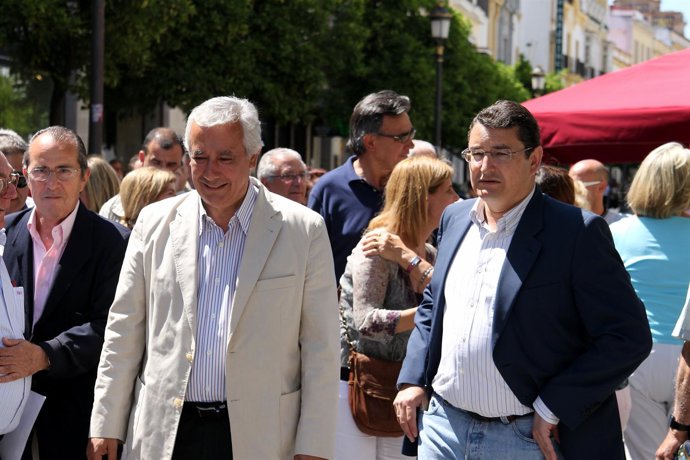 Arenas Y Sanz Visitando Jerez De La Frontera (Cádiz)