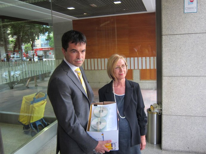 Rosa Díez Presenta Una Querella En La Audiencia Nacional Contra Rato