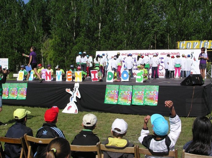 Encuentro Entre Centros Escolares, Celebrado En Jiménez De Jamuz