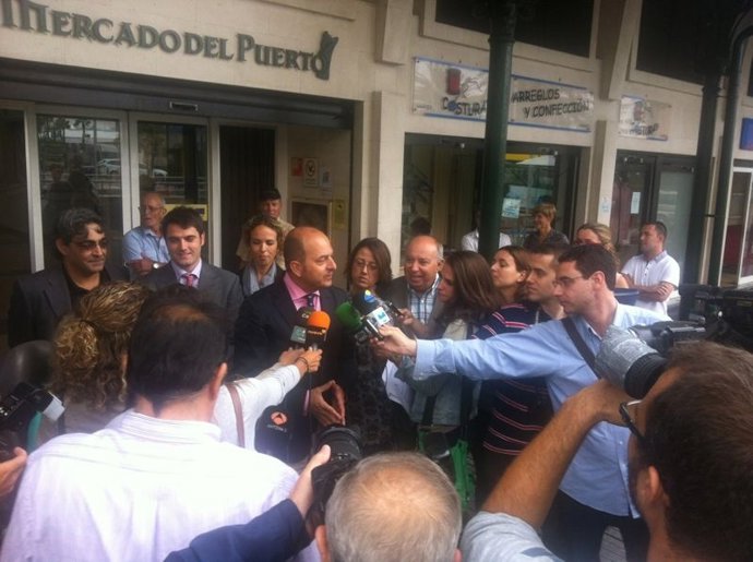 Alcalde Las Palmas De GC En La Inauguración De La Peatonalización De C/Tenerife