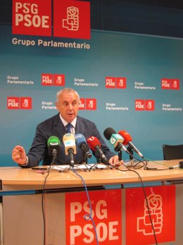 El secretario xeral del PSdeG, Pachi Vázquez.