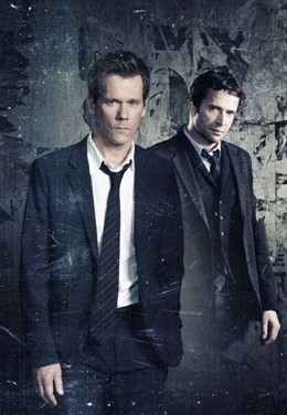 Kevin Bacon y James Purefoy en Following
