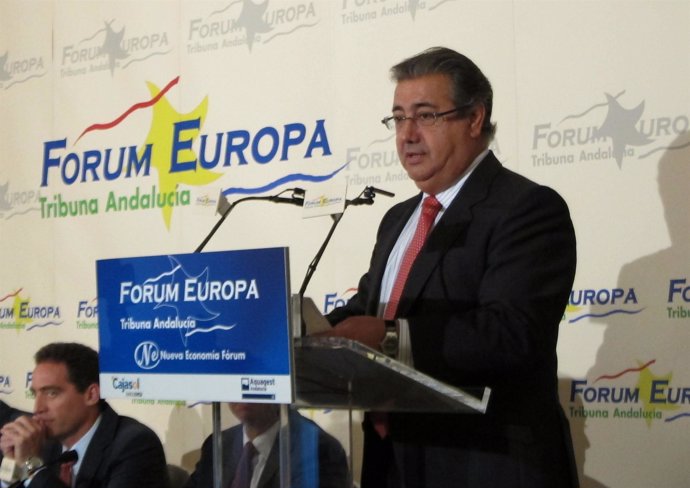 Juan Ignacio  Zoido, Hoy En El Fórum Europa