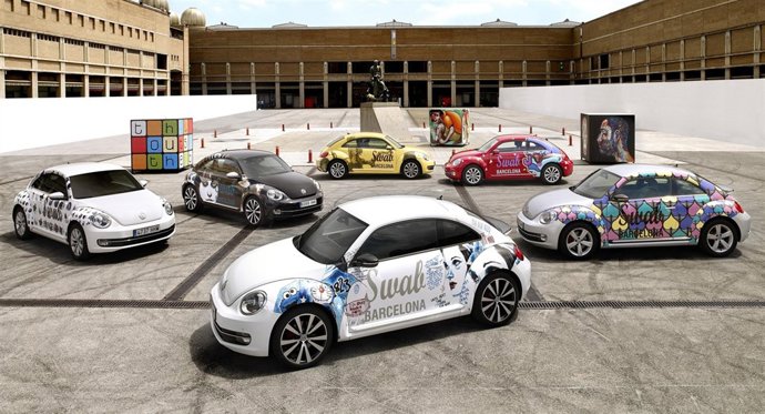 Volkswagen Beetle Diseñados Por Artistas Urbanos