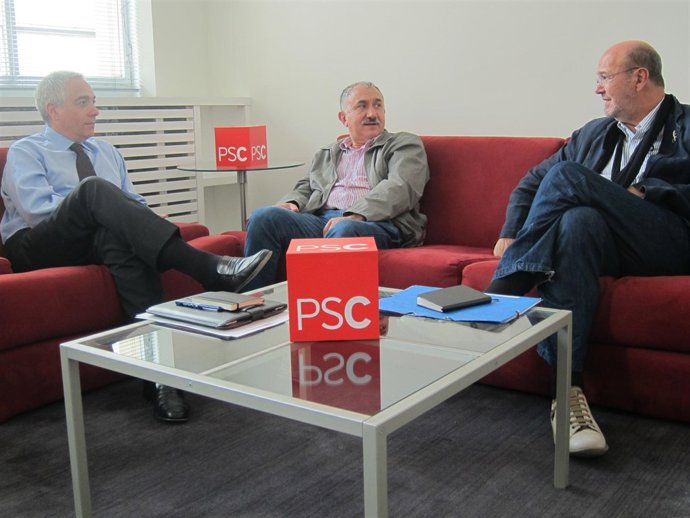 Pere Navarro, Josep Álvarez Y Joan Carles Gallego