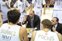 Baloncesto/Play-offs.- Laso: "Si hay euforia es que no somos muy inteligentes"