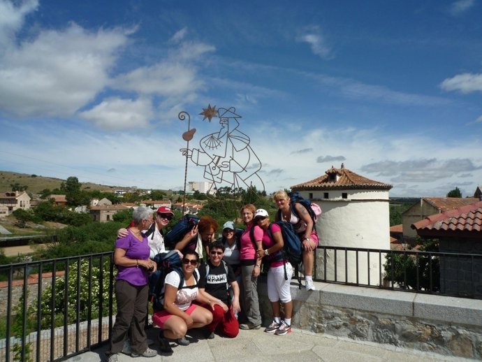 Grupo De Reclusas Que Harán El Camino De Santiago